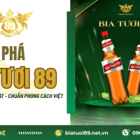 Khám phá Bia Tươi 89 - Hương vị tươi mát, chuẩn phong cách Việt